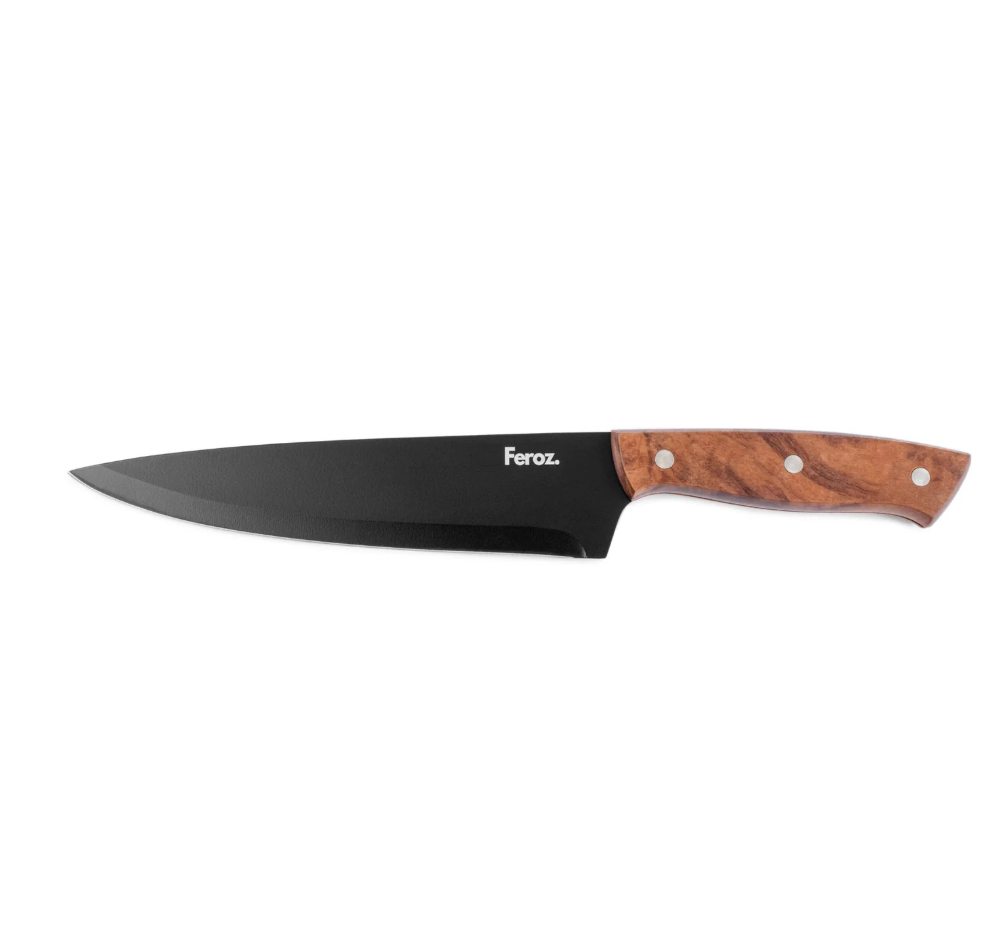 Cuchillo Parrillero Black Feroz