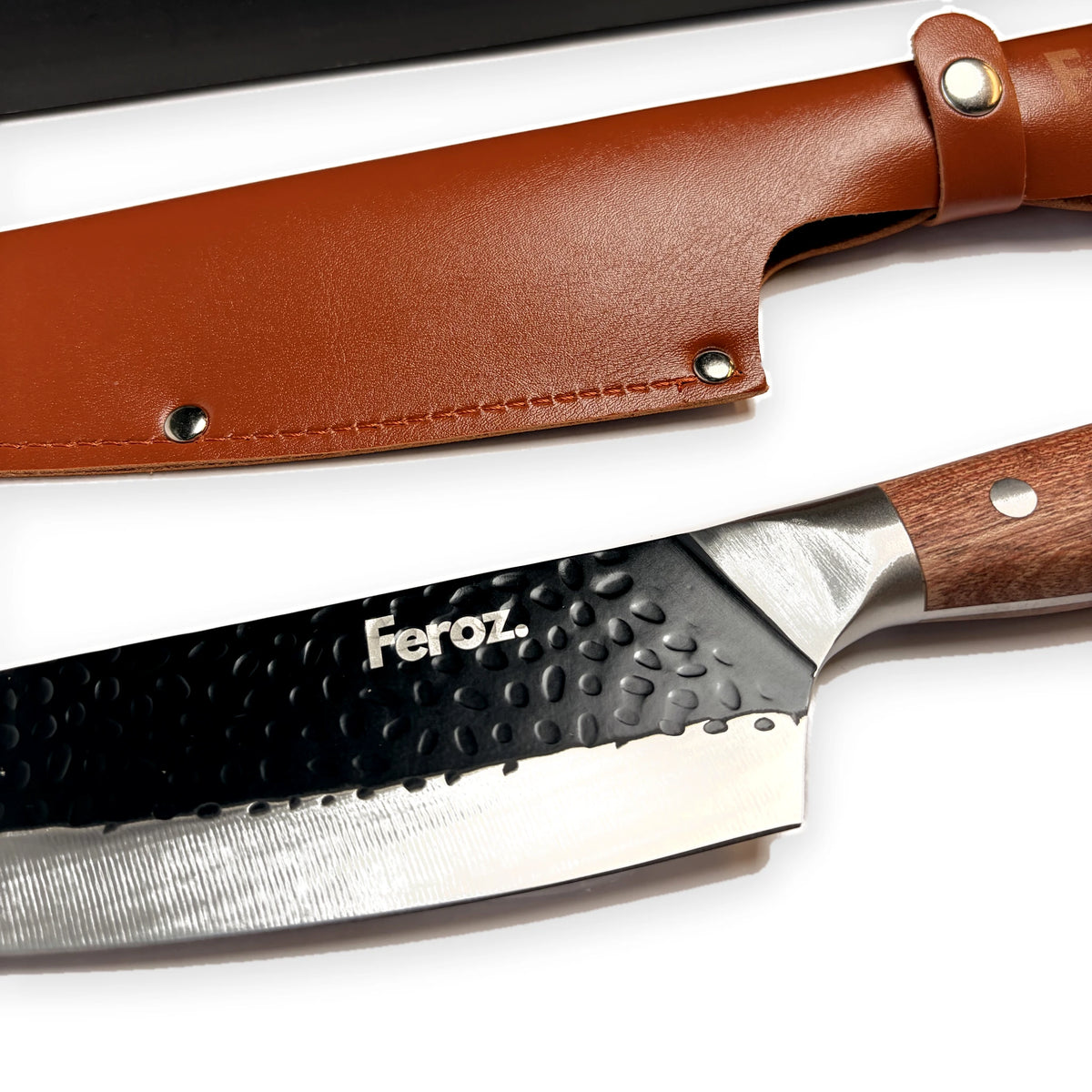 Cuchillo Parrillero 8" Iron Feroz + Funda